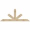 Ekena Millwork Saratoga Rough Sawn Timber Gable Bracket, Douglas Fir, 84"W x 35"H x 2"D x 6"F, 10/12 Pitch GBW084X35X0206SAR00RDF - alternate 1